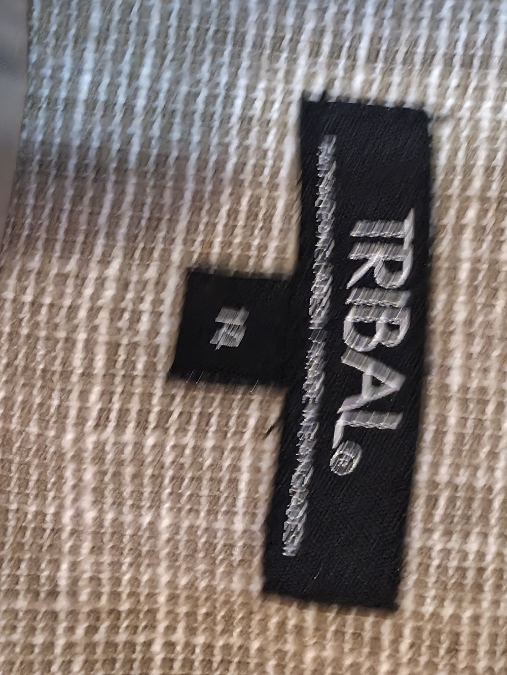 4/$67 Deal! Tribal Beige Textured Women's Blazer - Picture 2 of 10